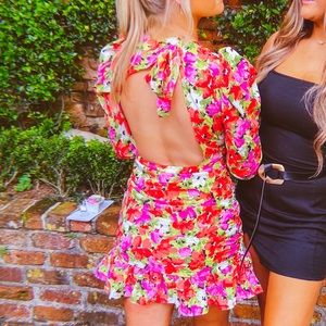 Nasty Gal Floral dress